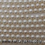 3499 freshwater round pearl strand about 8-8.5mm